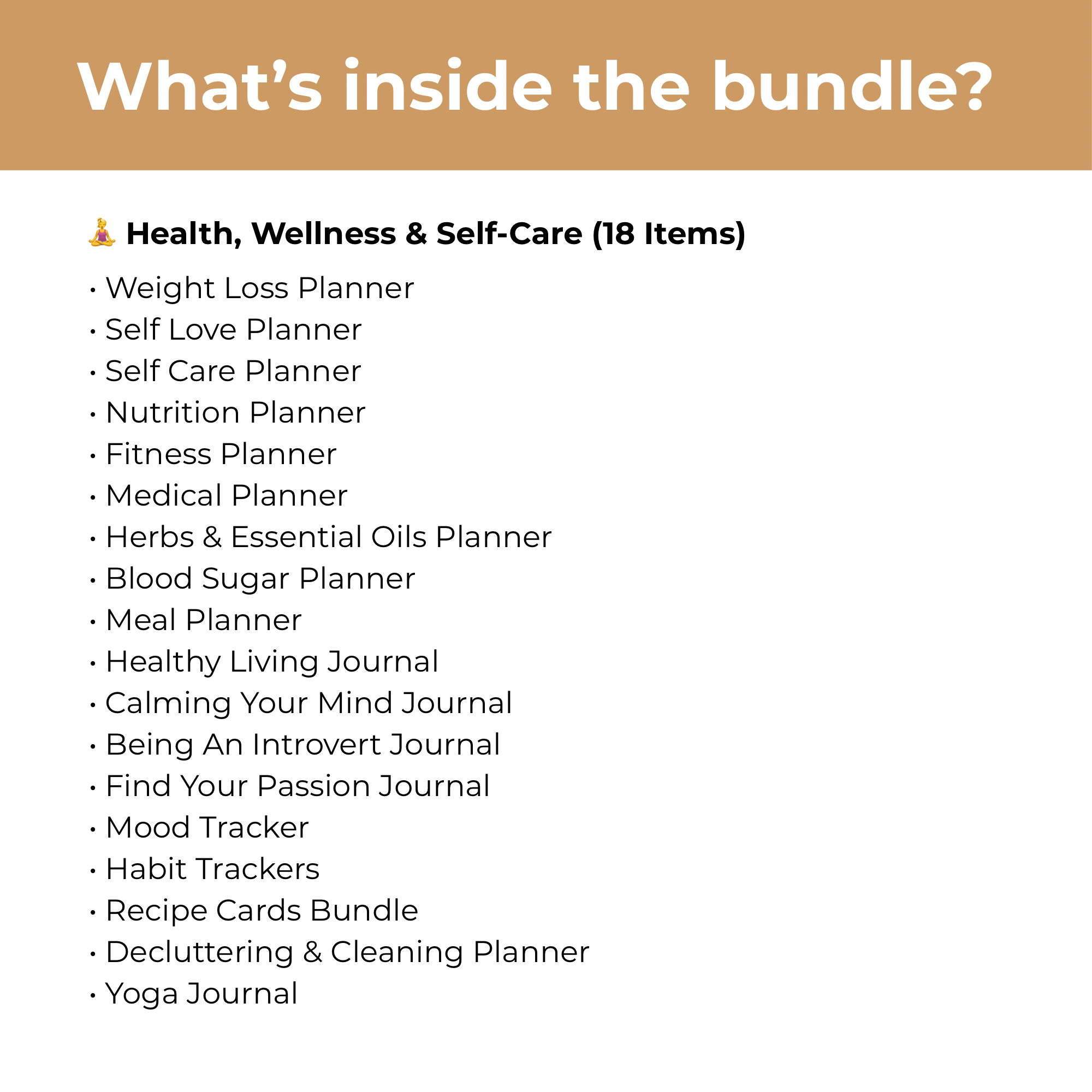 50 PLR Planner Bundle Resell Rights - Canva Editable Vault - Image 4